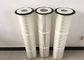 Non Woven Pleated Filter Cartridge Dust Collector Anti Static  High Corrosion Resistance